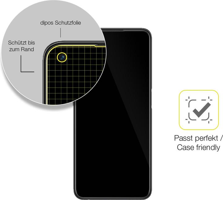 Dipos 2x Pellicola Protettiva Crystalclear Per OnePlus X, Taglio Laser, Made In Germany, Anti-Graffio, Invisibile, Senza Bolle