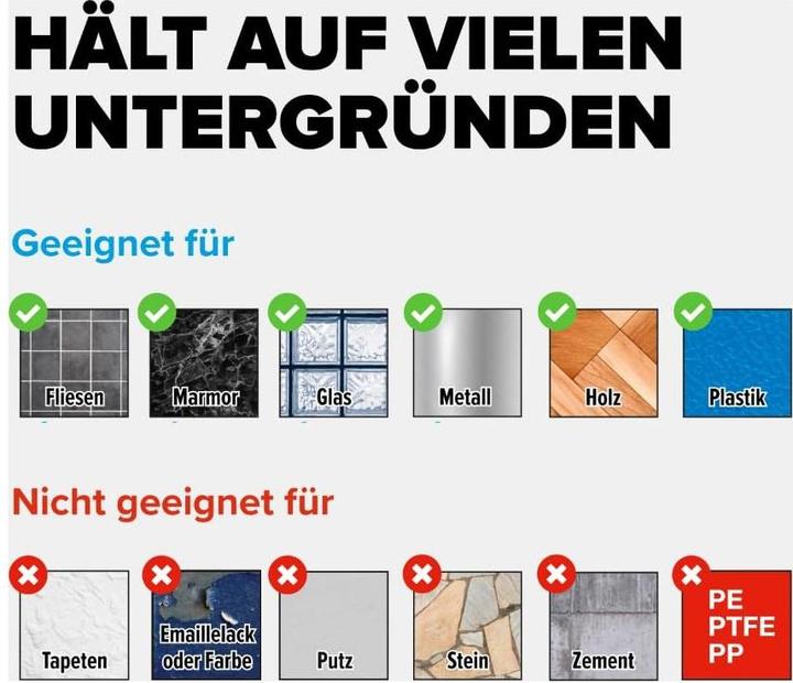 Actual product image tesa BABOO Storage box with lid, medium size incl. adhesive solution without drilling