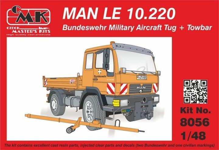 Immagine prodotto CMK MAN LE 10.220 Rimorchiatore militare della Bundeswehr + Barra di traino