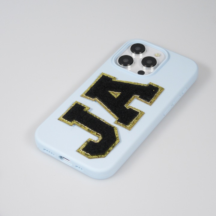 Immagine prodotto PhoneLook Adesivo Sticker per smartphone Lettera V ricamata in 3D