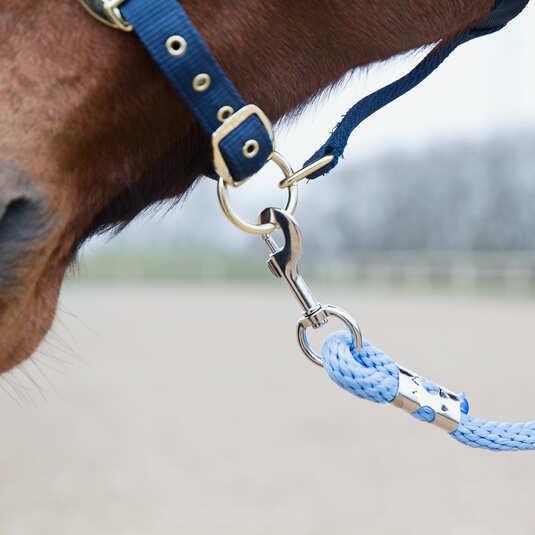Actual product image Horze Lanyard with anti-panic carabiner for horses