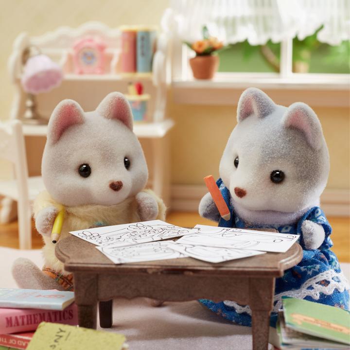 Image du produit Sylvanian Families Tandem Cycling Set -Husky