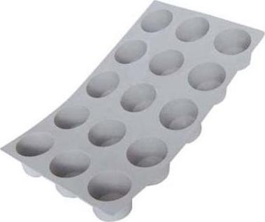 Actual product image de Buyer Elastomoule baking dish 30x17.6cm for 15 muffins (4.50 cm)