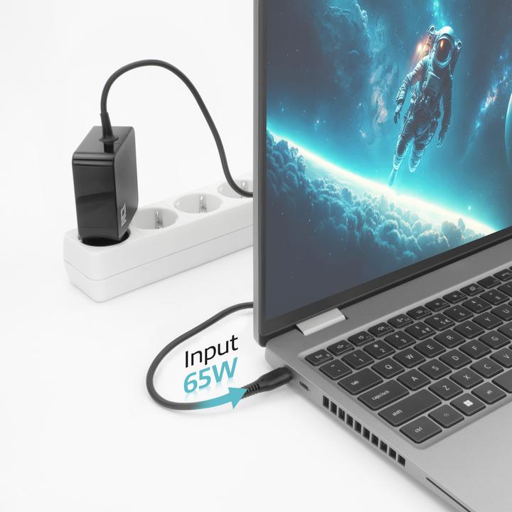 Immagine prodotto ACT USB-C Laptop Wandladegerät (65 W, 1 porzione)