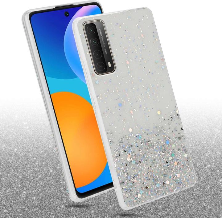 Actual product image Cadorabo Bumper Case for Huawei P SMART 2021 TPU funkelnder Glitter (Huawei P Smart (2021))