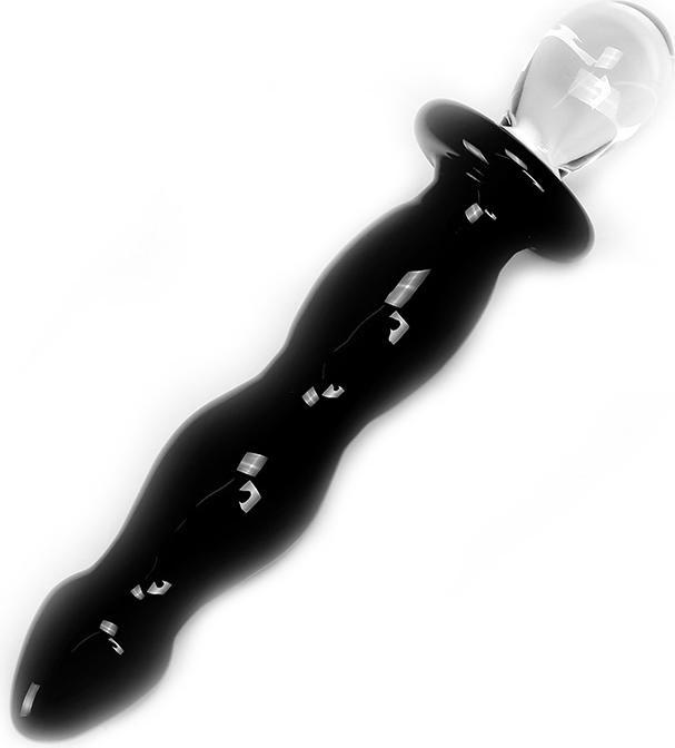 Image du produit Kiotos Glass Dildo Black Deluxe