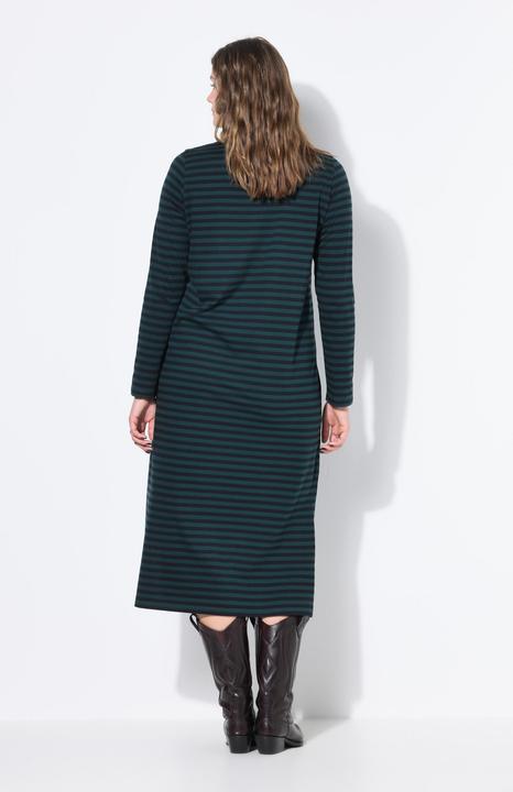 Immagine prodotto Studio Untold Maxi abito dal taglio svasato in jersey con righe e maniche lunghe (46, 48)