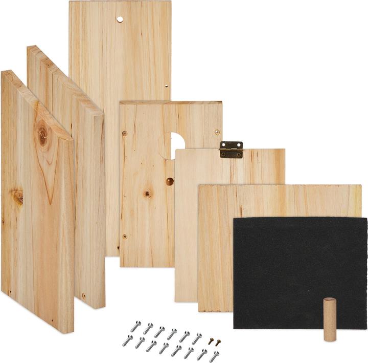 Actual product image Relaxdays 2x birdhouse