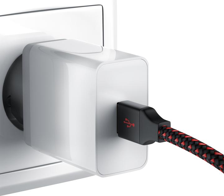 Actual product image Aplic USB charger 3000 mA, Quick Charge 3.0 USB charger 1x USB A QC 3.0 port / max. 3A via QC, white (18 W, 1 portion)