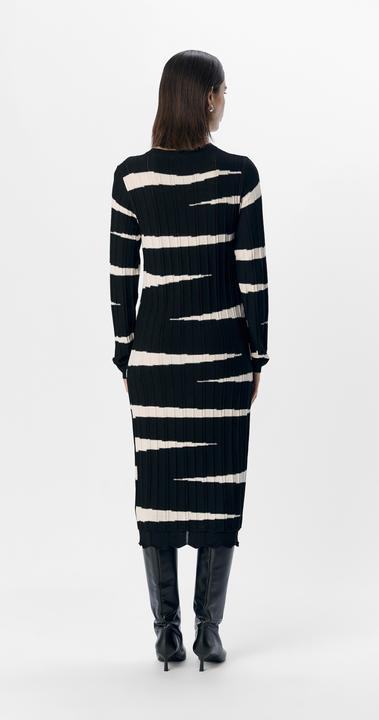 Produktbild Object Gestreiftes Strickkleid (S)