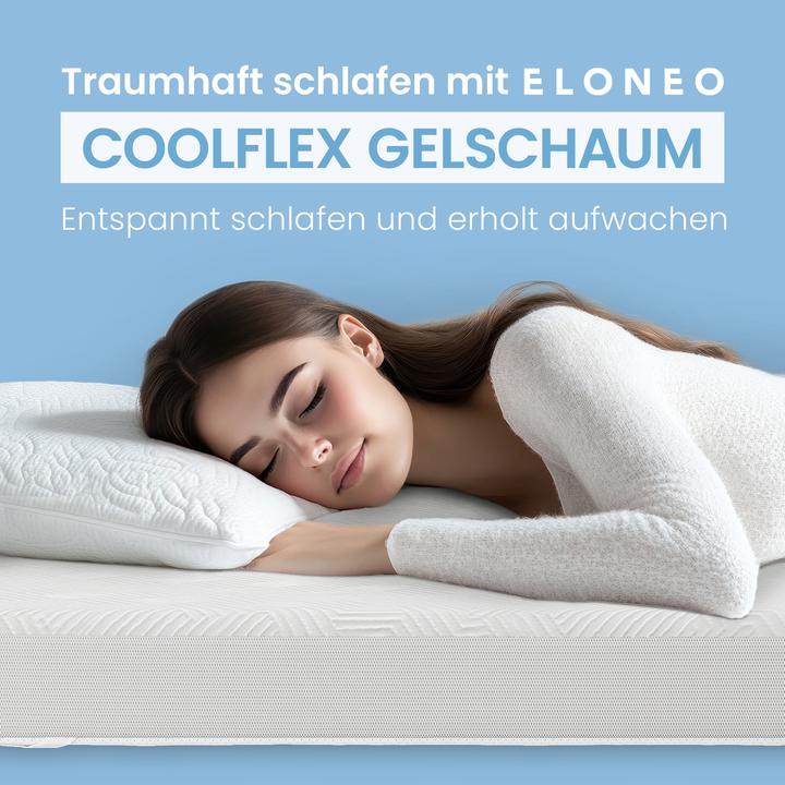 Actual product image Eloneo Gel Topper Matratzenauflage (100 x 200 cm)