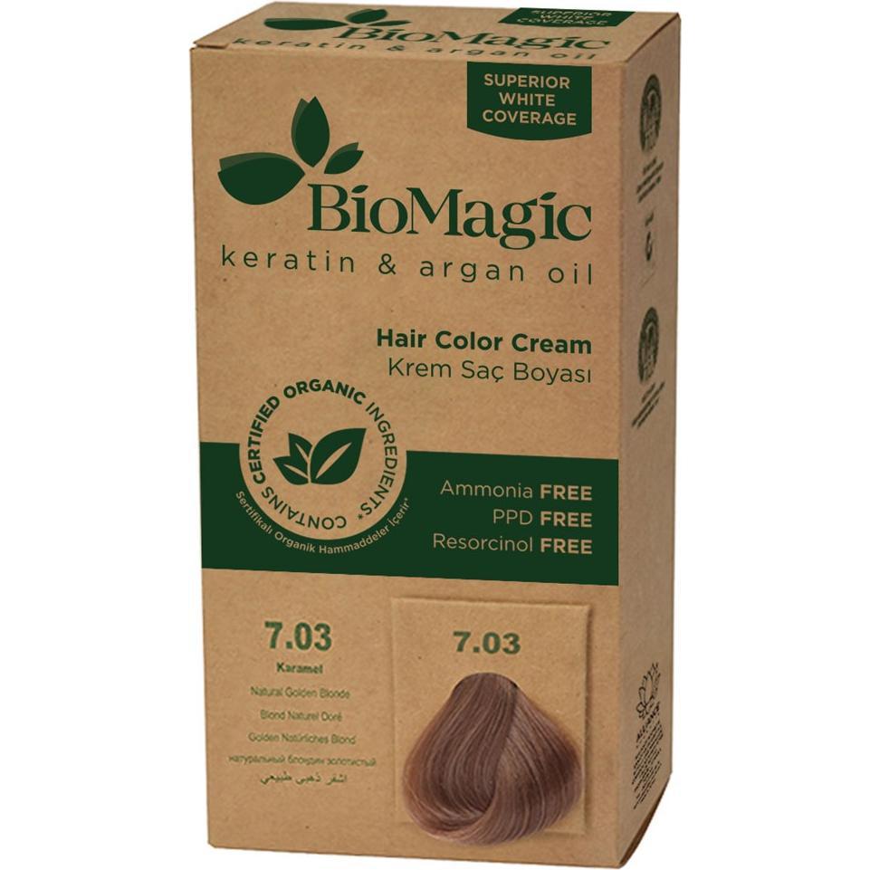 Biomagic Haarfärbemittel Golden Blond (7,03) 250 g - Biomagisch (7,03 Golden Blond) (37731473)