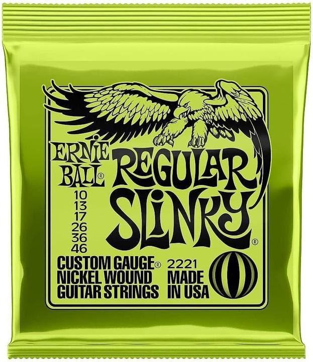 Ernie Ball Super Slinky Nickel Wound Set, 009 -.042, 12 Sets Regular (6x)