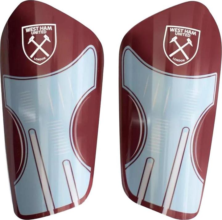 Actual product image West Ham United FC Childrens/Kids Team Slip-In Shin Guards (146)