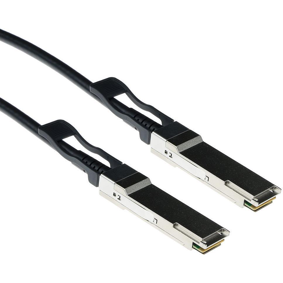 ACT QSFP28 100GB DAC Twinax Cable coded for Cisco (S/FTP, CAT6, 1 m), Netzwerkkabel