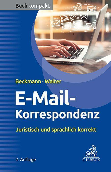 Produktbild E-Mail-Korrespondenz (Deutsch, Edmund Beckmann, Steffen Walter, 2023)