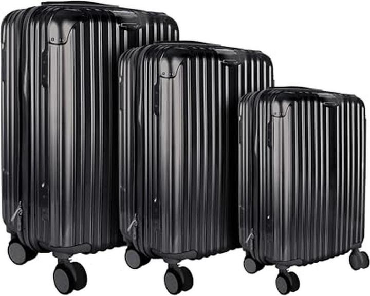 Jet Lag koffer london schwarz x3 40l 65l 100l (40 l)