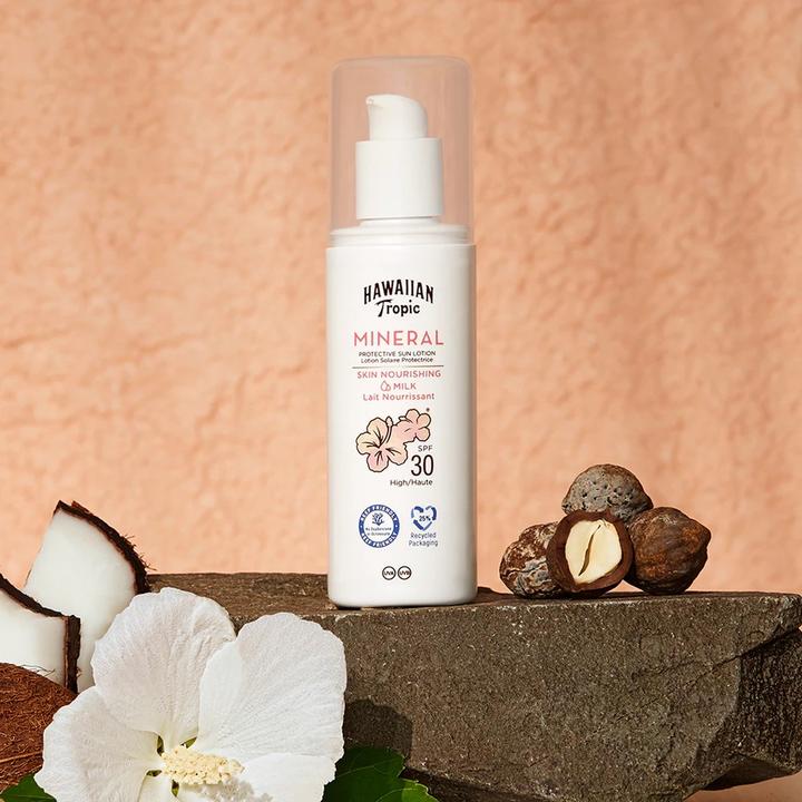 Actual product image Hawaiian Tropic Mineral Sun Milk (Suntan lotion, SPF 30, 100 ml)