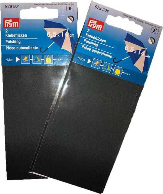 Produktbild Prym Flickstoff 10 x 18 cm, Nylon, Grau (1 x)
