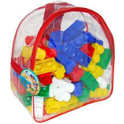 Polesie Bricks Junior 100 items in backpack (3321)