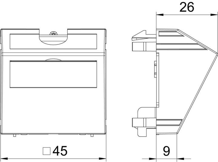 Produktbild OBO Bettermann Kabelauslass (2.60 cm)