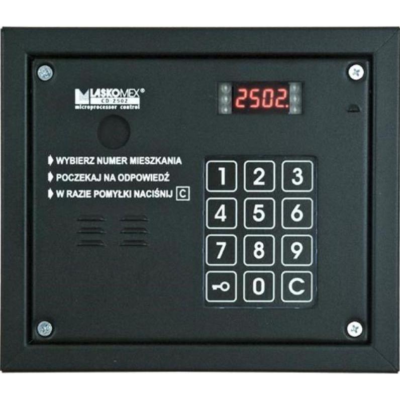 No Name Laskomex CP-2503R schwarz Audiopanel mit RFID-Schlüsselleser (18321)