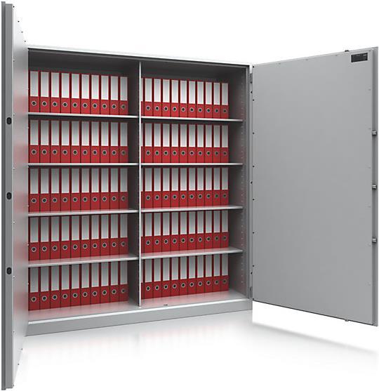 Produktbild kaiserkraft Stahlschrank, feuergeschützt (183 x 55 x 195 cm)