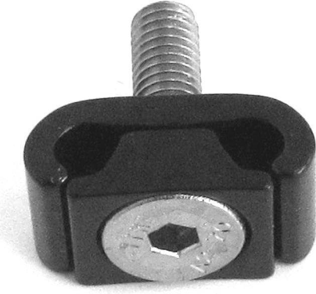 Produktbild Eusoon Kabelführung am Unterrohr, Alu, Set, für zwei Kabel 4 m, auf Öse, Sack à 3 Stk. inkl. M5x20 S (400 cm)