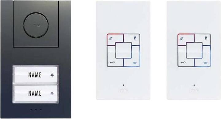 Actual product image M-E 41187 Door intercom wired complete set 2 family house (Cable)