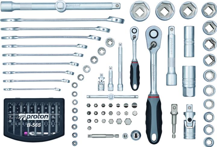 Actual product image Proton Toolbox TB-196ABS-PB (196 pieces)