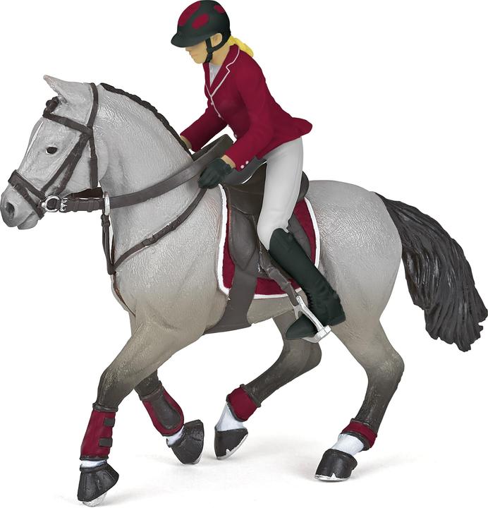 Productafbeelding Papo Wedstrijdpaard en ruiter