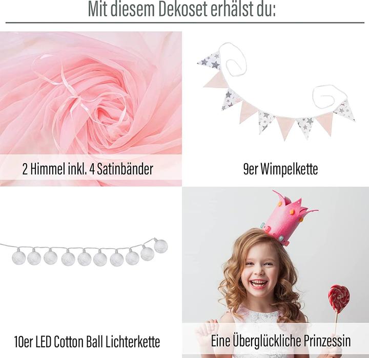 Produktbild Alcube Baldachin, Rosa