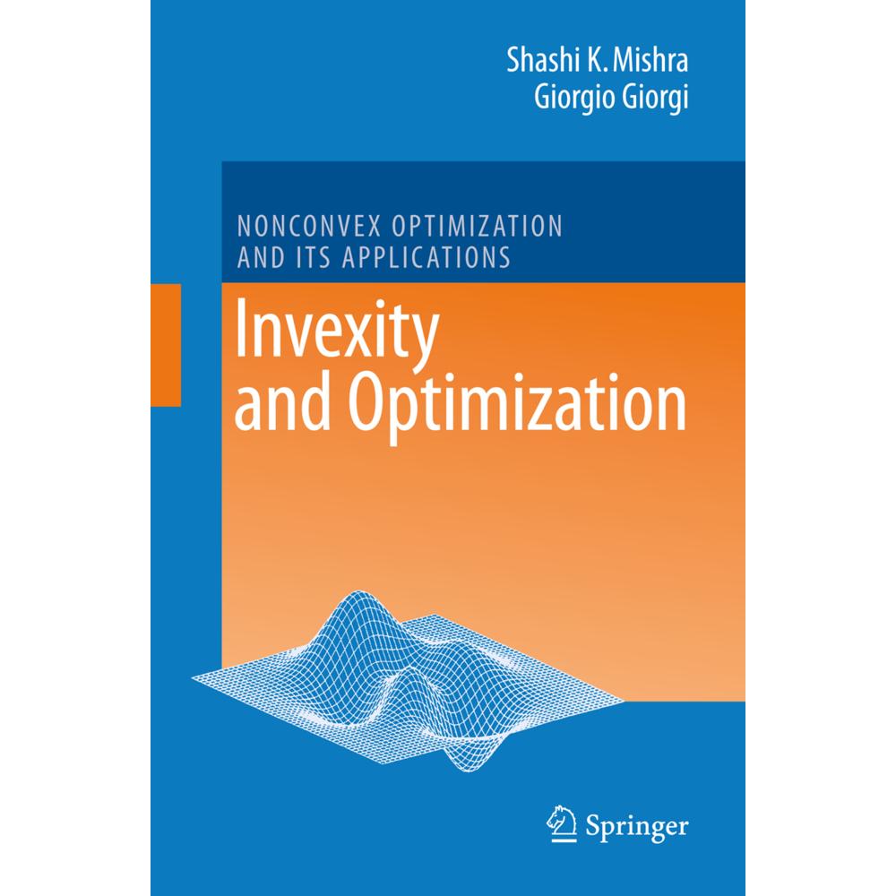 Thumbnail - Invexity and Optimization, Fachbücher
