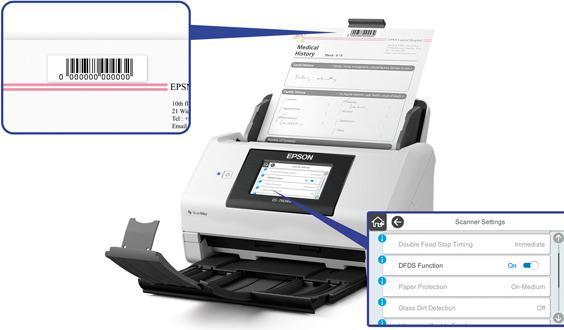 Immagine prodotto Epson WorkForce DS-790WN (Wi-Fi diretto, Ethernet, USB, Ospite USB)