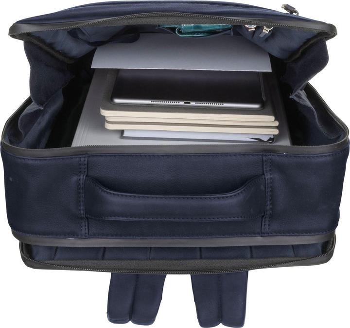 Image du produit Leonard Heyden Heyden Den Haag rugzak 15 inch - Blauw (15 l)