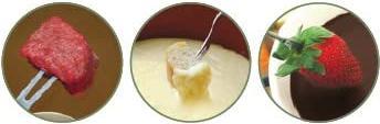 Image du produit Swissmar 11-teiliges Fondue Set "Sierra" (Fondue au fromage, Fondue au chocolat)