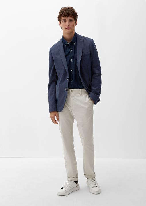 Image du produit s.Oliver Slim: Sakko aus Interlockjersey (44)
