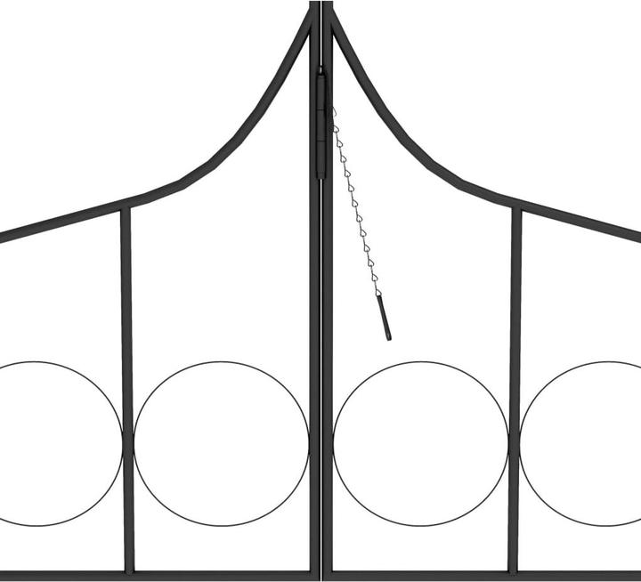 Immagine prodotto vidaXL Gartenbogen (40 cm, 138 cm)
