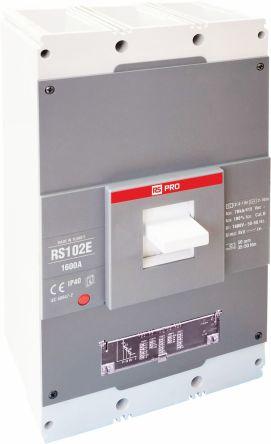 Produktbild RS PRO RS RS102E, Schutzschalter 3-polig, 1600A Fr
