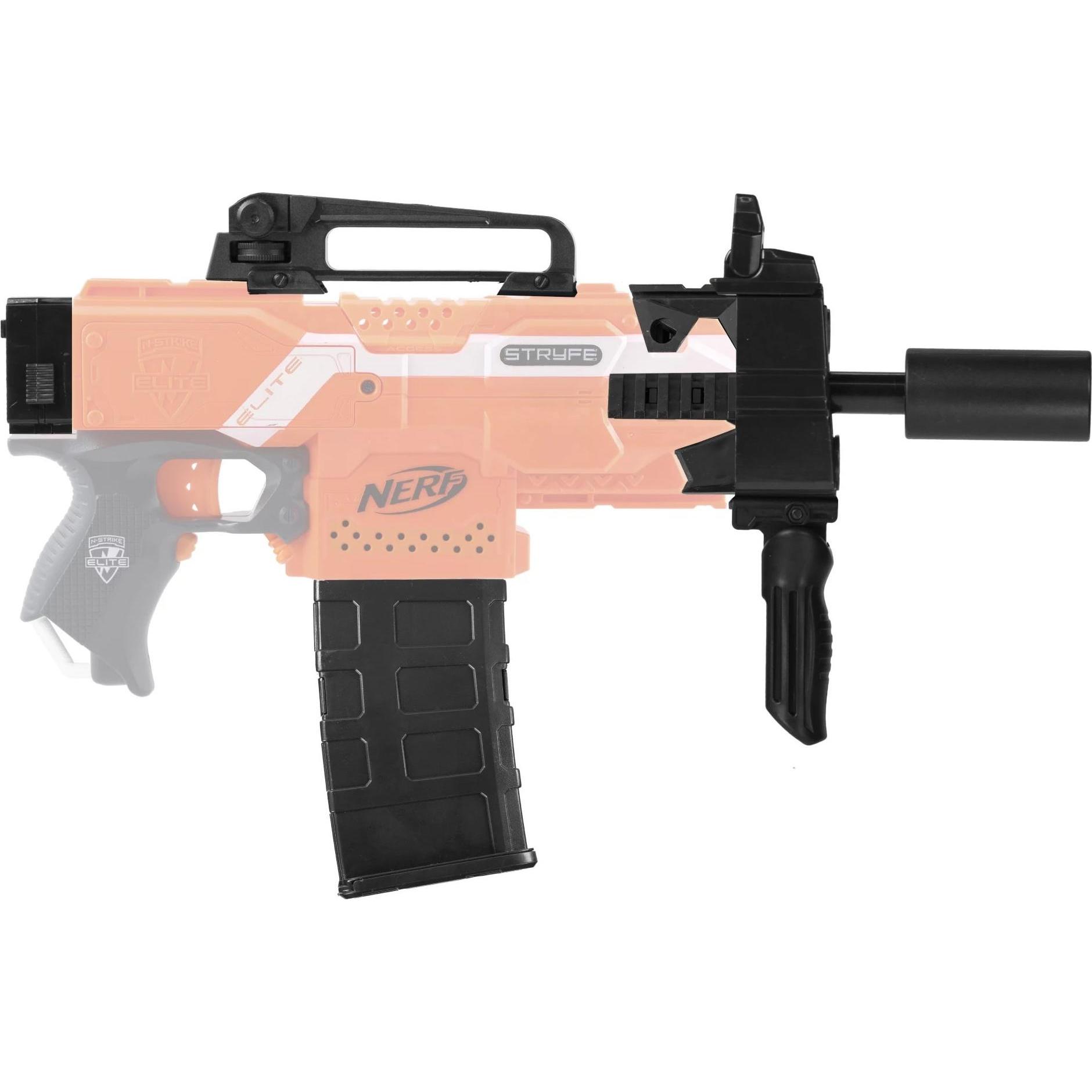 Nerf SMG-Kit 2: Silencer Gun, schwarz