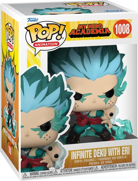 Actual product image Funko POP! My Hero Academia : Deku w/ Eri (1008)