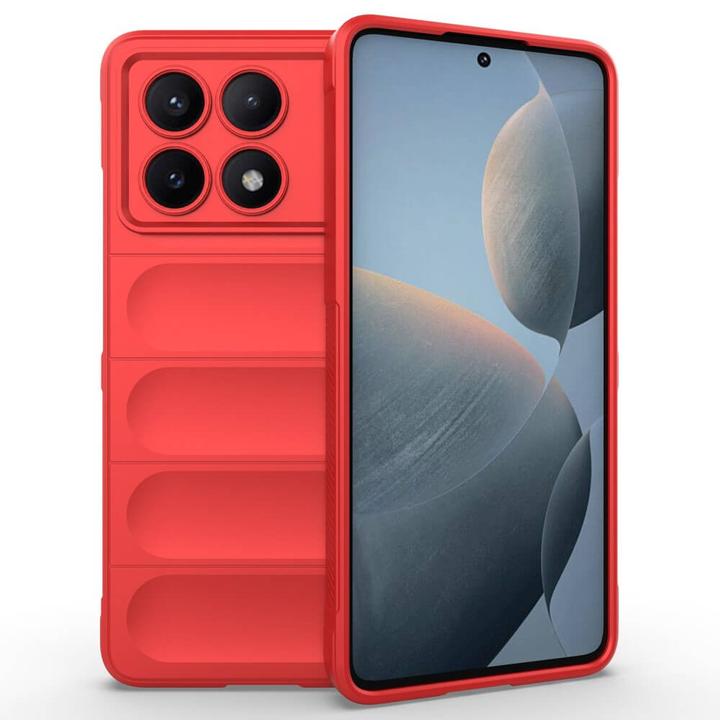 Image du produit Cover-Discount Xiaomi Poco X6 Pro - Couverture de protection durcie rouge (Xiaomi Poco X6 Pro)