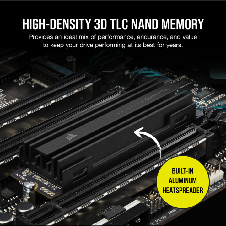 Produktbild Corsair MP600 PRO (2000 GB, M.2 2280)