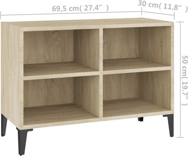 Produktbild vidaXL TV-Schrank (30 x 69.50 x 50 cm)