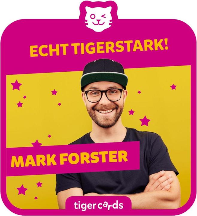 Actual product image Tigermedia tigercard Mark Forster (German)