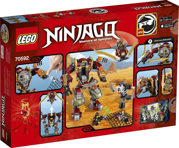 Actual product image LEGO Ninjago Treasure Digger M.E.C. (70592, LEGO Ninjago)