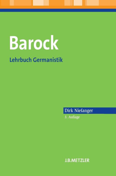 Produktbild Barock (Deutsch, Dirk Niefanger, 2012)