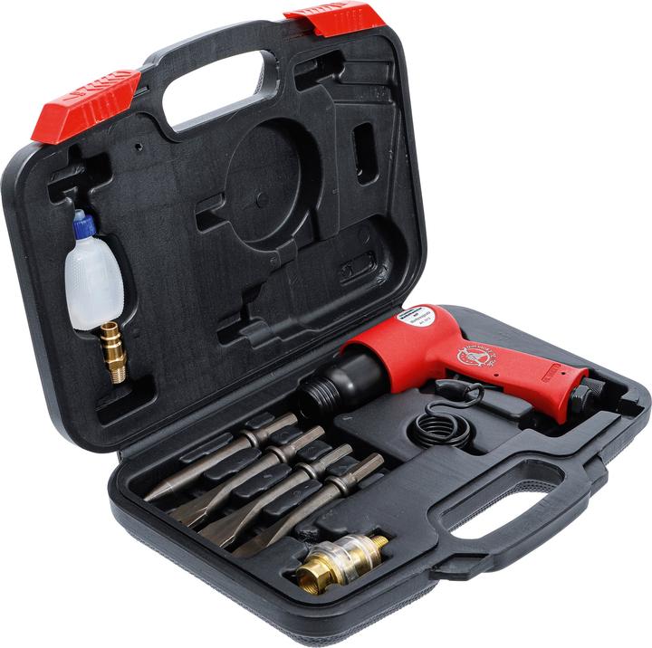 Produktbild BGS Druckluft-Meisselhammer mit Werkzeugsatz 8-tlg. (Akkubetrieb)