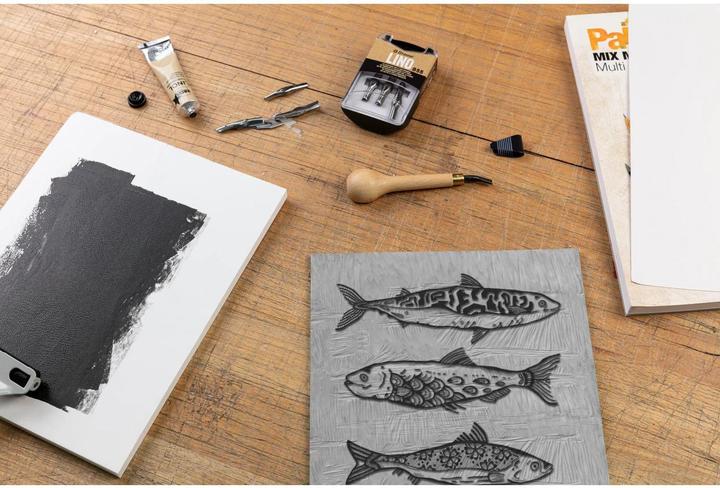 Image du produit Brause Coffret de linogravure. -