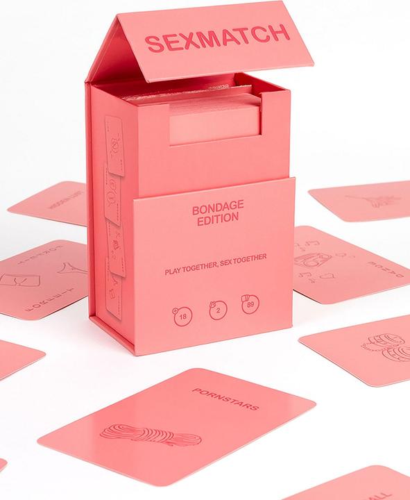 Actual product image Secret play Secretplay - Sexmatch Bondage Edition Game (Deck of cards, Italian, English, French, Dutch, Portuguese, German, Spanish)